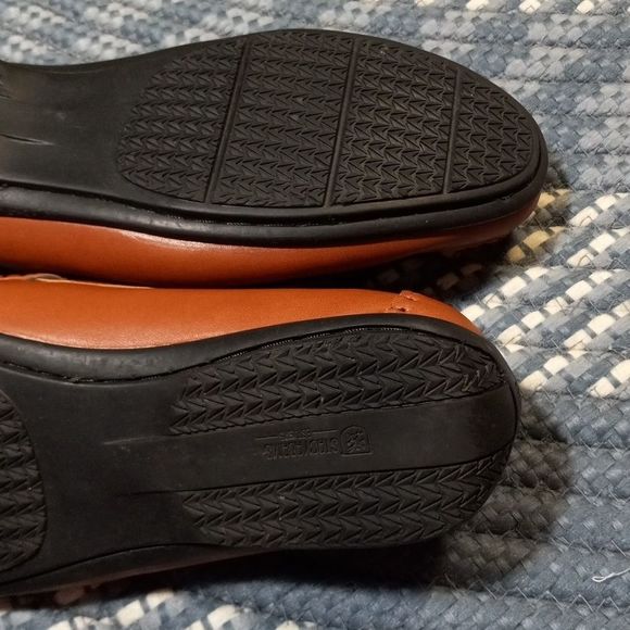 Stacy Adams CYGNET MOC TOE BIT Tan leather mens 10 dress shoe loafer hand stitch - Picture 13 of 16